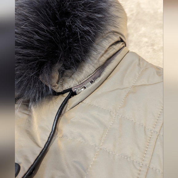 STYLA taupe winter coat XL - Picture 3 of 11